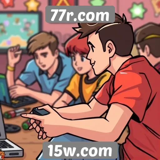 Explorando a comunidade de jogadores no 77r.com